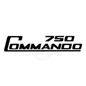 Sticker 'Commando 750' 