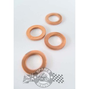 06-2624 - WASHER - COPPER SEALING TO SUIT - FITS OIL TANK DRAIN PLUG | Norton