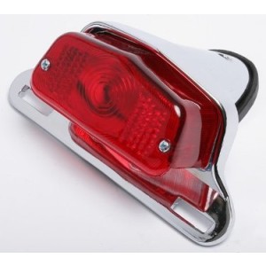 Replica Lucas 564 rear lamp with alloy mounting bracket