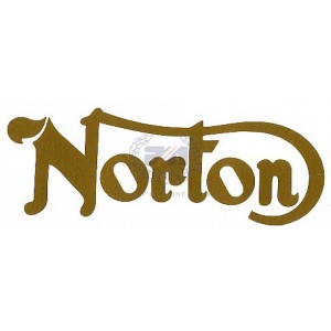 06-4880 - DECAL - GASTANK - GOLD | Norton