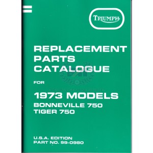 99-0980 - Parts catalogue 750 US 1973 | Norton