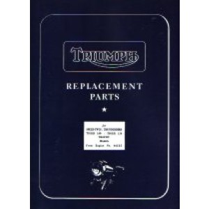 JRP034 - Spare Parts List 500/650 pre unit 1953 | Onderdelenboeken