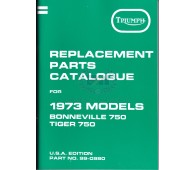 Parts catalogue 750 US 1973